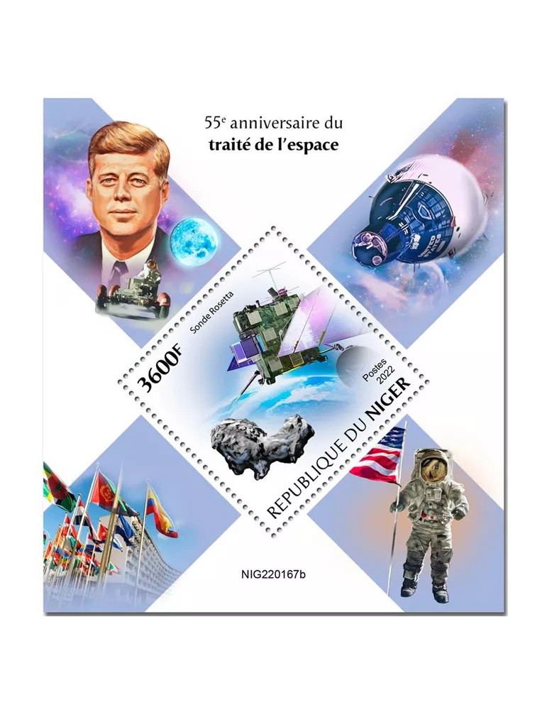 n° 1456 - Timbre NIGER Blocs et feuillets