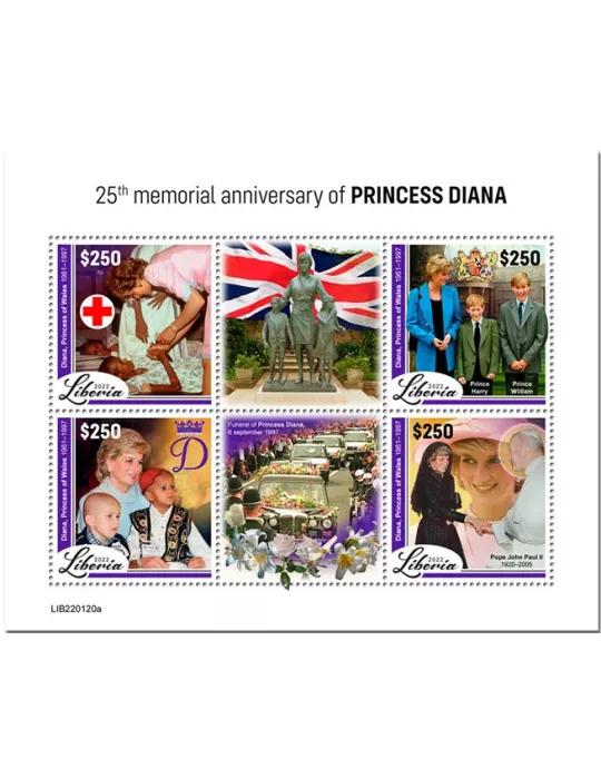 n° 6958/6961 - Timbre LIBERIA Poste