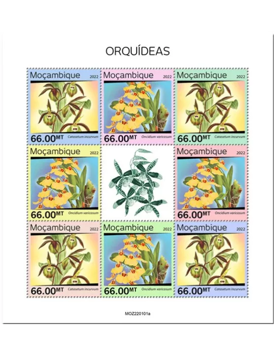 n° 9370/9377 - Timbre MOZAMBIQUE Poste
