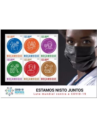 n° 9540/9545 - Timbre MOZAMBIQUE Poste