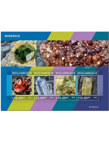 n° 9552/9555 - Timbre MOZAMBIQUE Poste