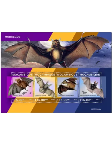 n° 9572/9575 - Timbre MOZAMBIQUE Poste