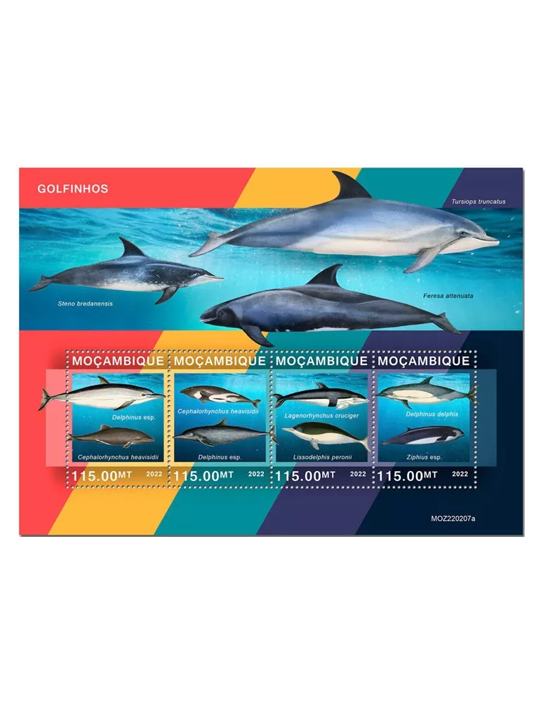 n° 9576/9579 - Timbre MOZAMBIQUE Poste