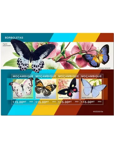 n° 9588/9591 - Timbre MOZAMBIQUE Poste