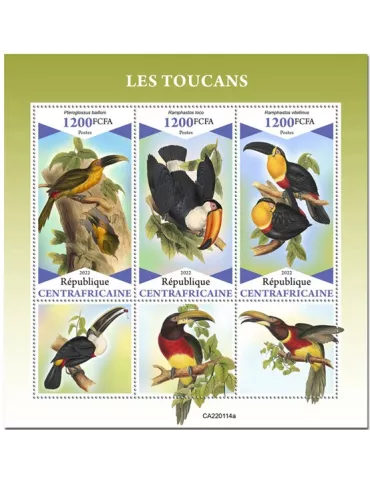 n° 8829/8831 - Timbre CENTRAFRIQUE Poste