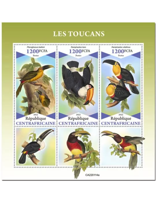 n° 8829/8831 - Timbre CENTRAFRIQUE Poste