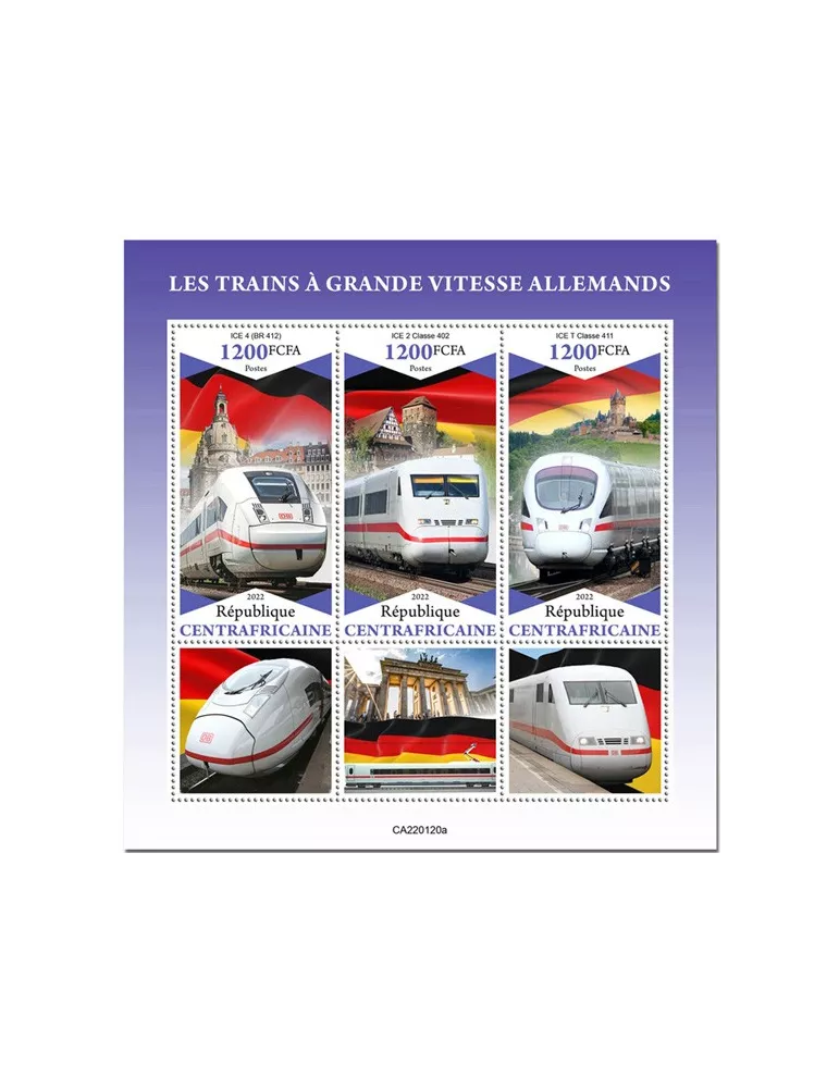 n° 8847/8849 - Timbre CENTRAFRIQUE Poste