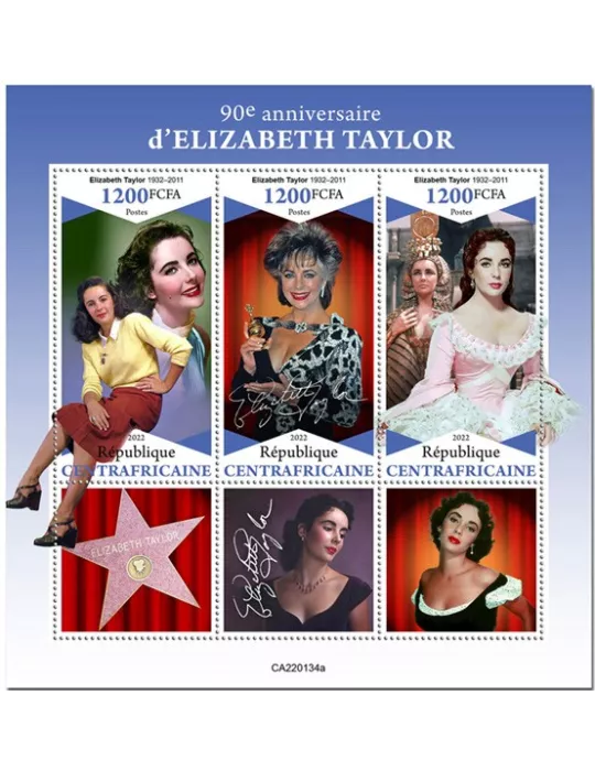 n° 8889/8891 - Timbre CENTRAFRIQUE Poste