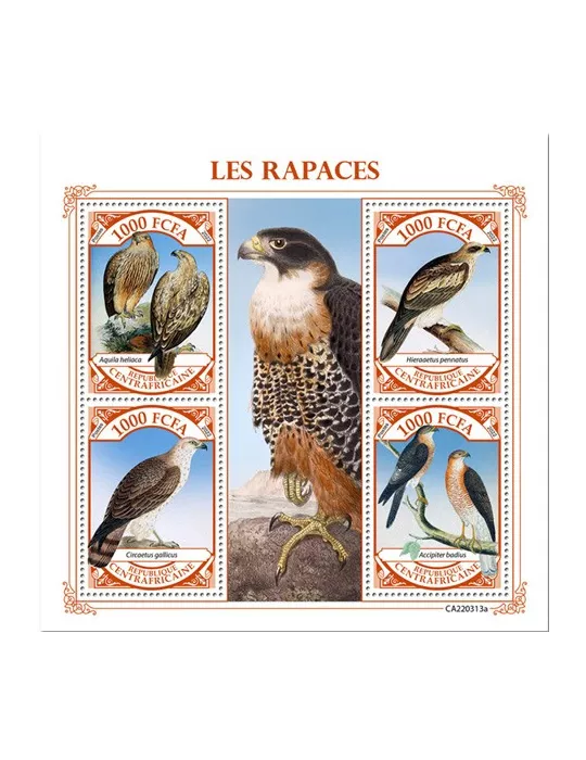 n° 9149/9152 - Timbre CENTRAFRIQUE Poste