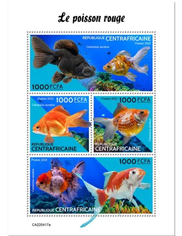 n° 9336/9339 - Timbre CENTRAFRIQUE Poste