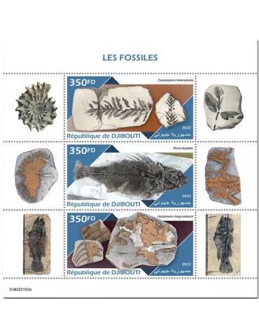 n° 3845/3847 - Timbre DJIBOUTI Poste