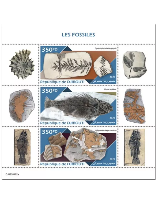 n° 3845/3847 - Timbre DJIBOUTI Poste