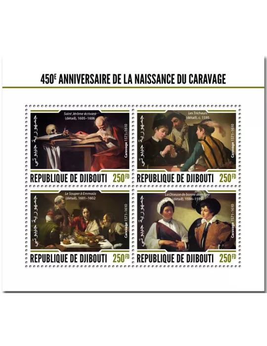 n° 3926/3929 - Timbre DJIBOUTI Poste