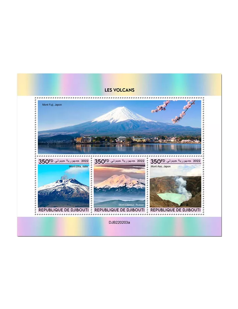 n° 3942/3944 - Timbre DJIBOUTI Poste