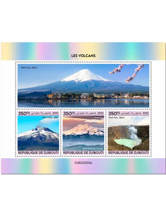 n° 3942/3944 - Timbre DJIBOUTI Poste