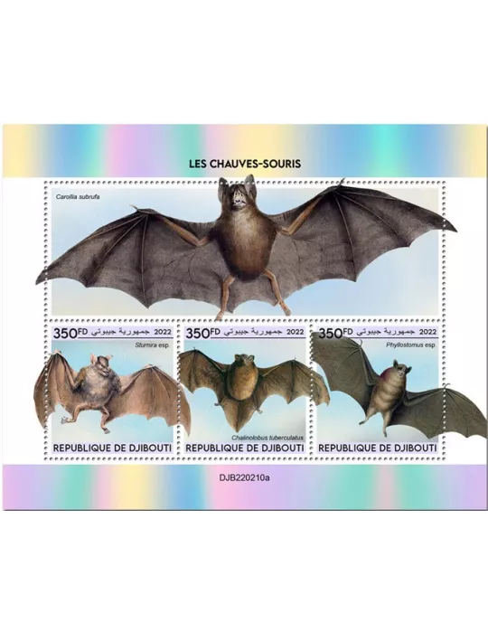 n° 3963/3965 - Timbre DJIBOUTI Poste