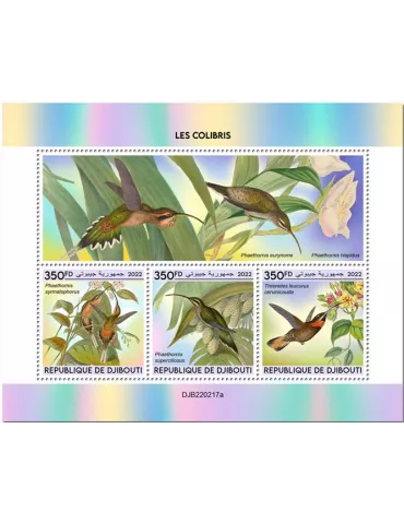 n° 3984/3986 - Timbre DJIBOUTI Poste
