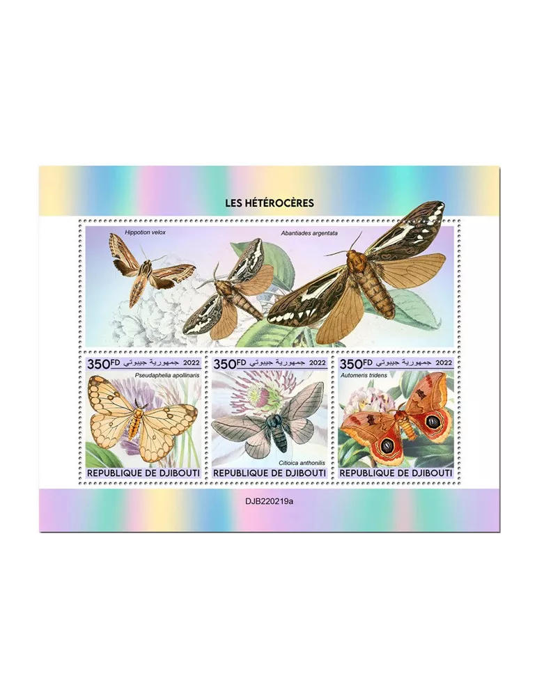 n° 3990/3992 - Timbre DJIBOUTI Poste