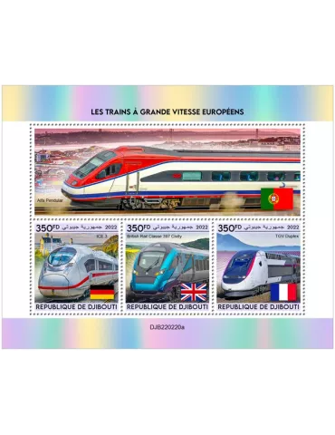 n° 3993/3995 - Timbre DJIBOUTI Poste