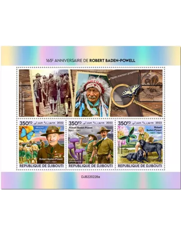 n° 4017/4019 - Timbre DJIBOUTI Poste