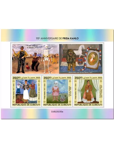 n° 4023/4025 - Timbre DJIBOUTI Poste