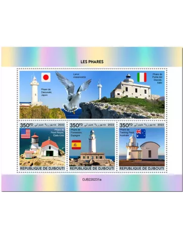 n° 4026/4028 - Timbre DJIBOUTI Poste