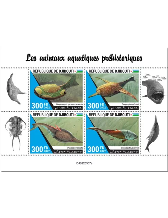n° 4078/4081 - Timbre DJIBOUTI Poste