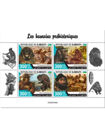 n° 4082/4085 - Timbre DJIBOUTI Poste