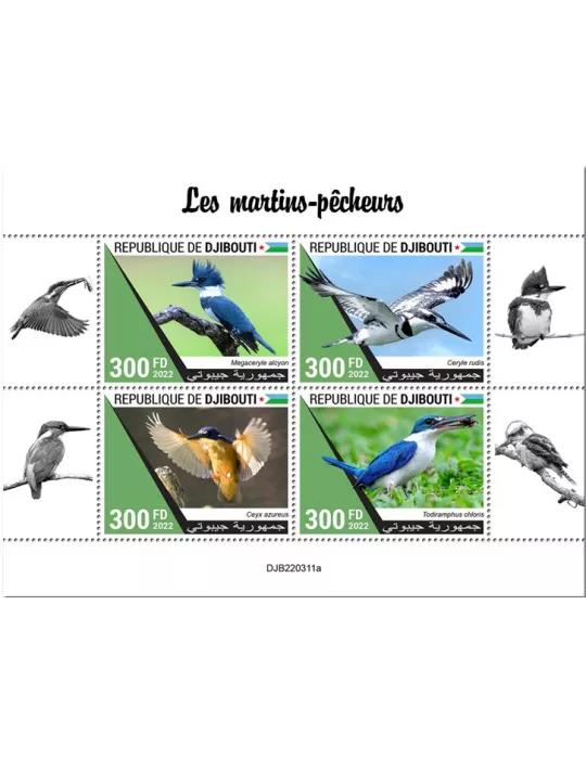 n° 4094/4097 - Timbre DJIBOUTI Poste