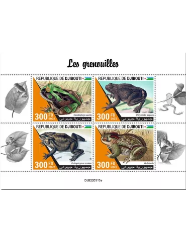 n° 4102/4105 - Timbre DJIBOUTI Poste