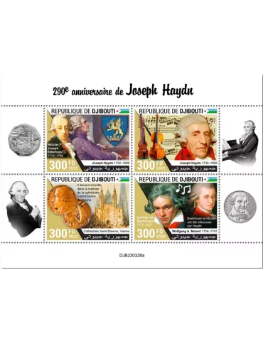 n° 4162/4165 - Timbre DJIBOUTI Poste