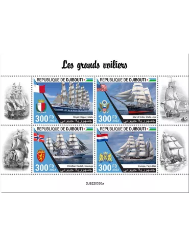 n° 4170/4173 - Timbre DJIBOUTI Poste
