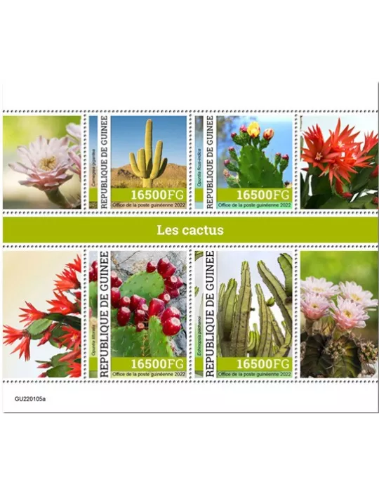 n° 11545/11548 - Timbre GUINÉE Poste