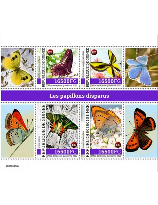 n° 11557/11560 - Timbre GUINÉE Poste