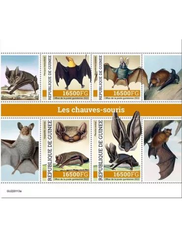 n° 11577/11580 - Timbre GUINÉE Poste