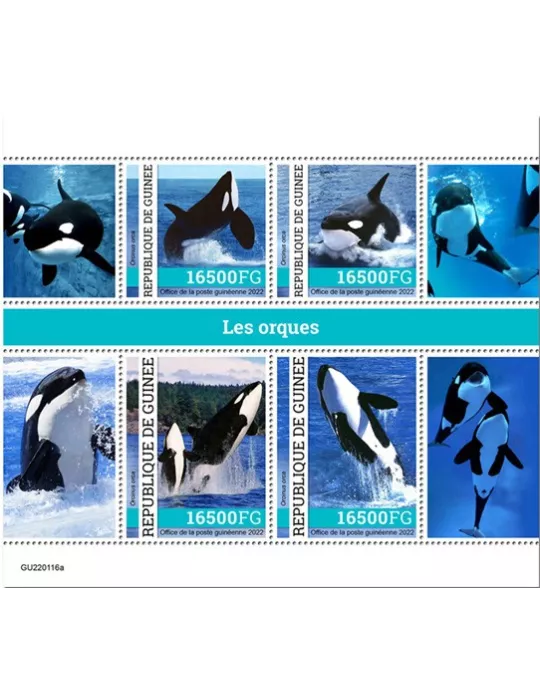 n° 11589/11592 - Timbre GUINÉE Poste