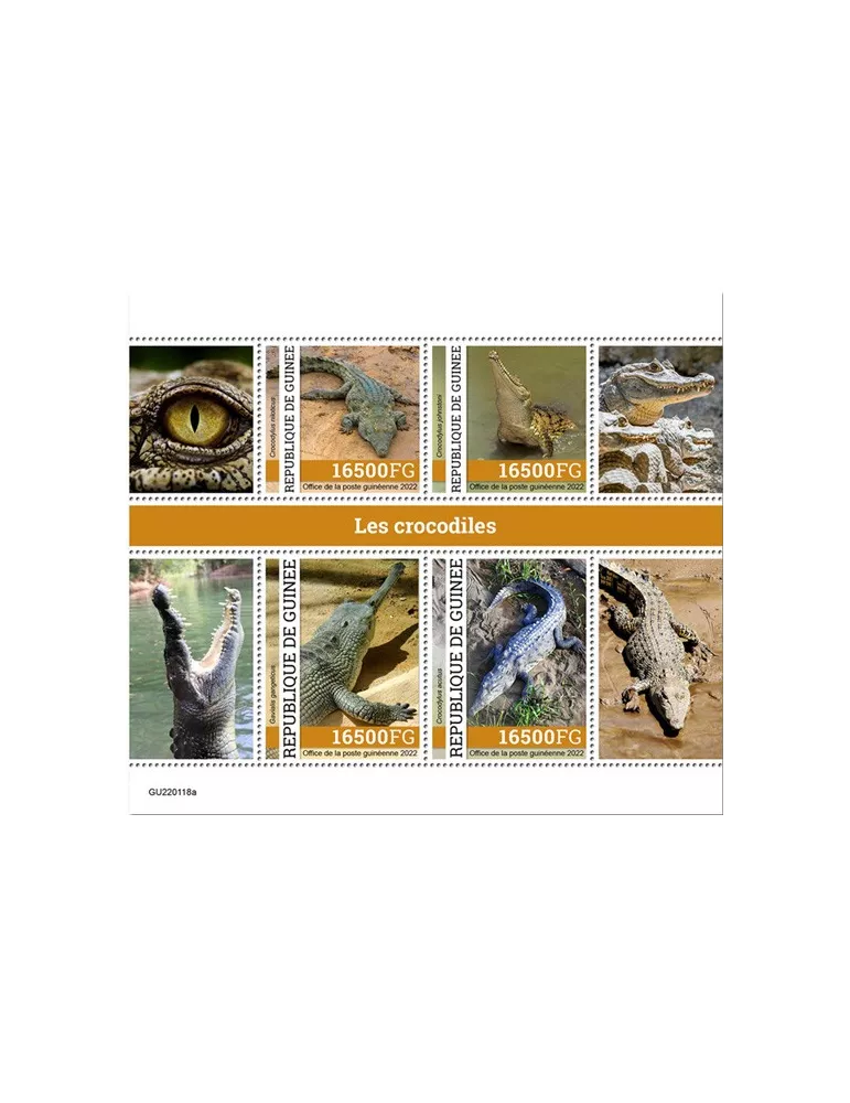 n° 11597/11600 - Timbre GUINÉE Poste