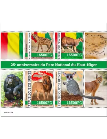 n° 11633/11636 - Timbre GUINÉE Poste