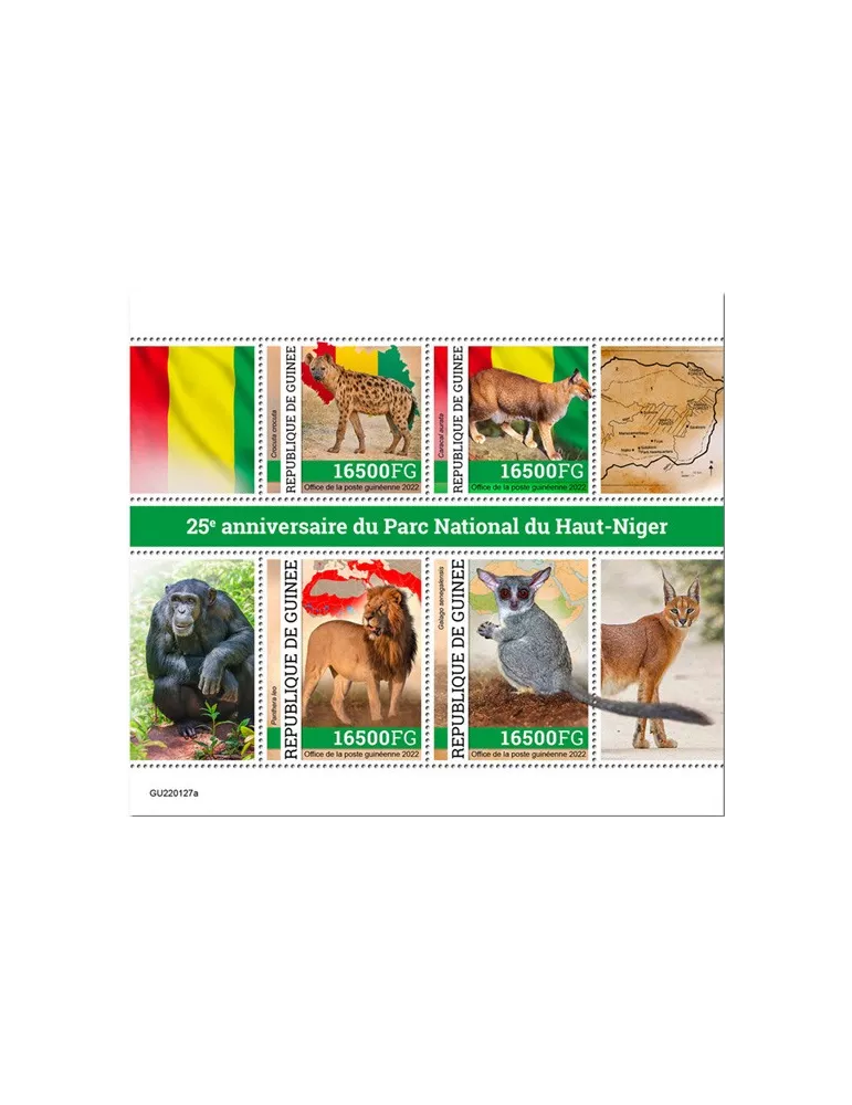 n° 11633/11636 - Timbre GUINÉE Poste