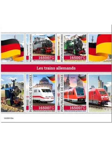 n° 11653/11656 - Timbre GUINÉE Poste