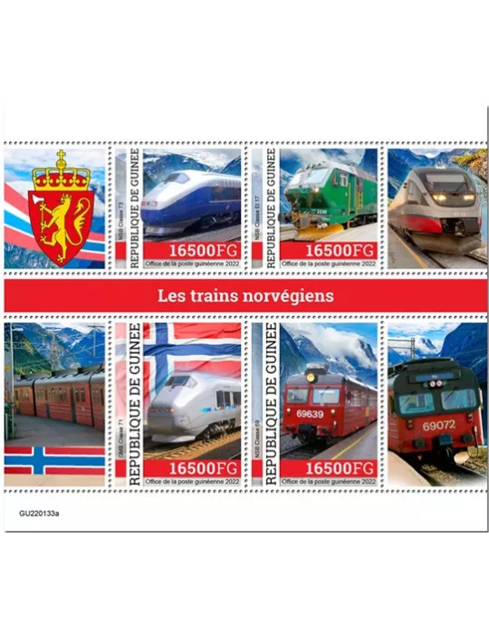 n° 11657/11660 - Timbre GUINÉE Poste