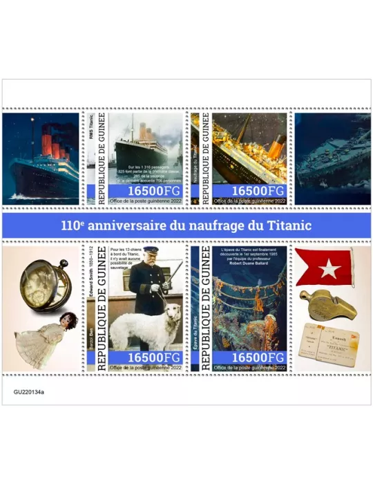 n° 11661/11664 - Timbre GUINÉE Poste