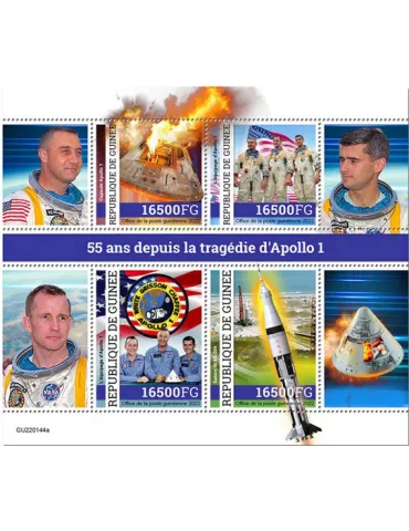 n° 11701/11704 - Timbre GUINÉE Poste