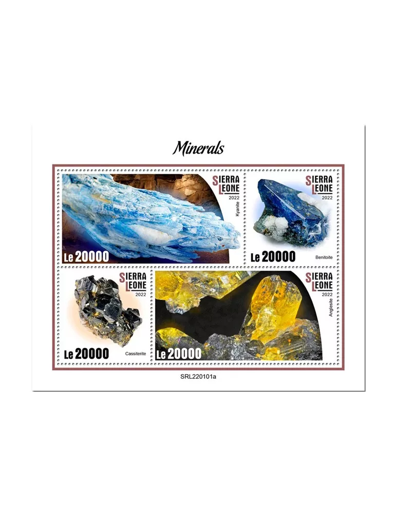 n° 10597/10600 - Timbre SIERRA LEONE Poste