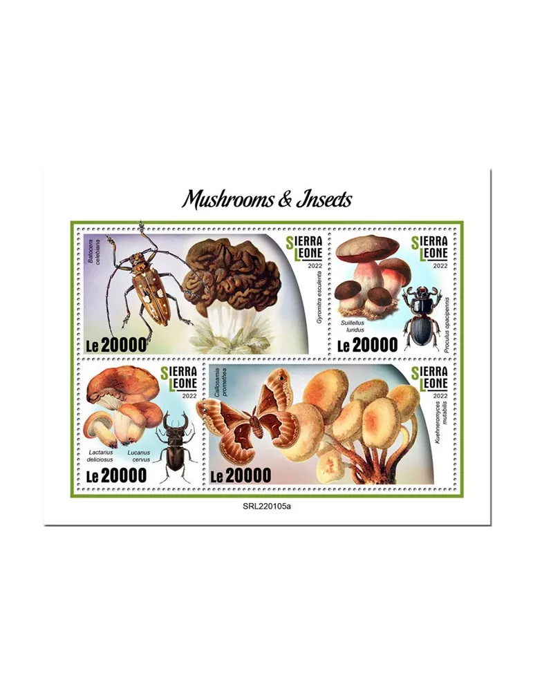 n° 10613/10616 - Timbre SIERRA LEONE Poste