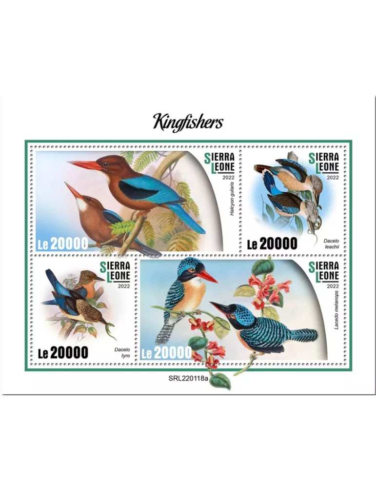 n° 10664/10667 - Timbre SIERRA LEONE Poste