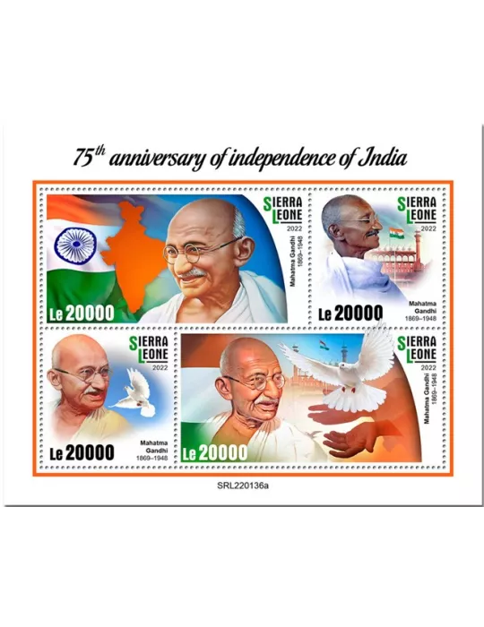 n° 10736/10739 - Timbre SIERRA LEONE Poste