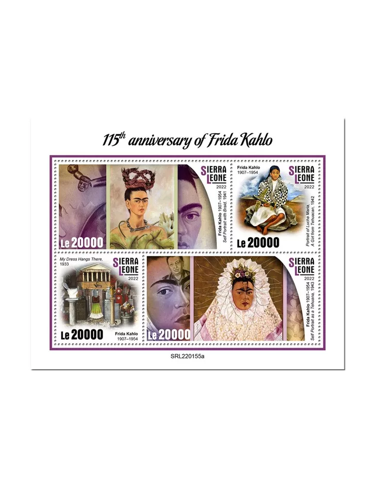 n° 10809/10812 - Timbre SIERRA LEONE Poste