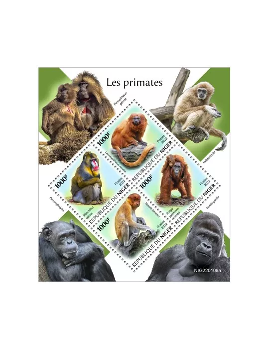 n° 6804/6807 - Timbre NIGER Poste