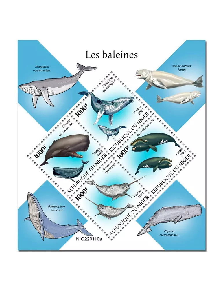 n° 6812/6815 - Timbre NIGER Poste